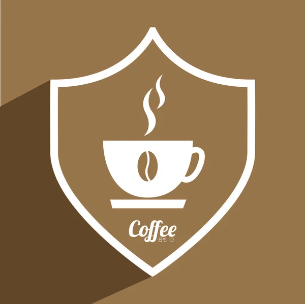 Coffee icon design — Stock Vector