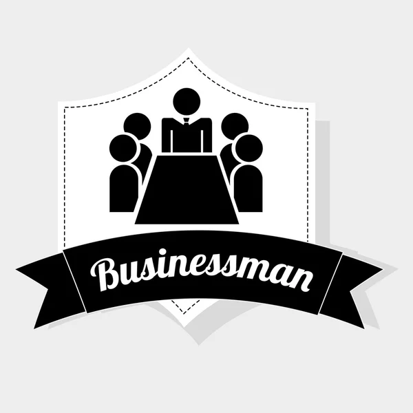 Businessman icon — Stock Vector