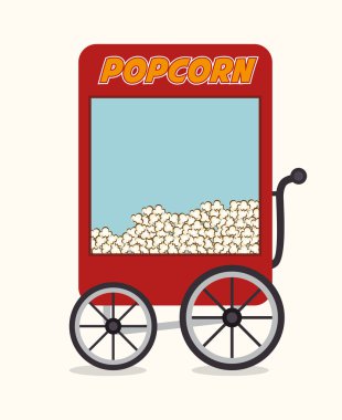 yiyecek tasarımı beyaz arkaplan vektör illüstrasyonunda