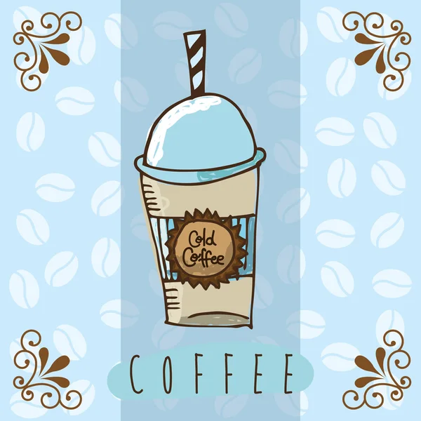 Delicioso café — Vector de stock