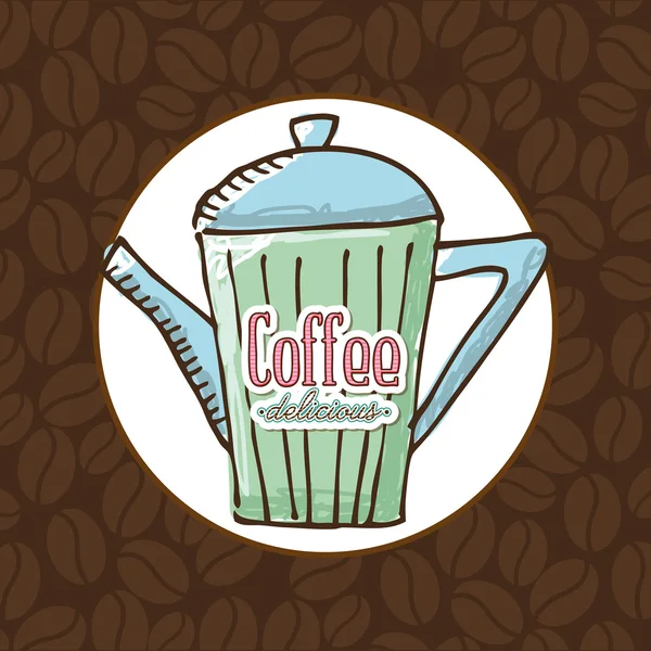 Herkullista kahvia — vektorikuva