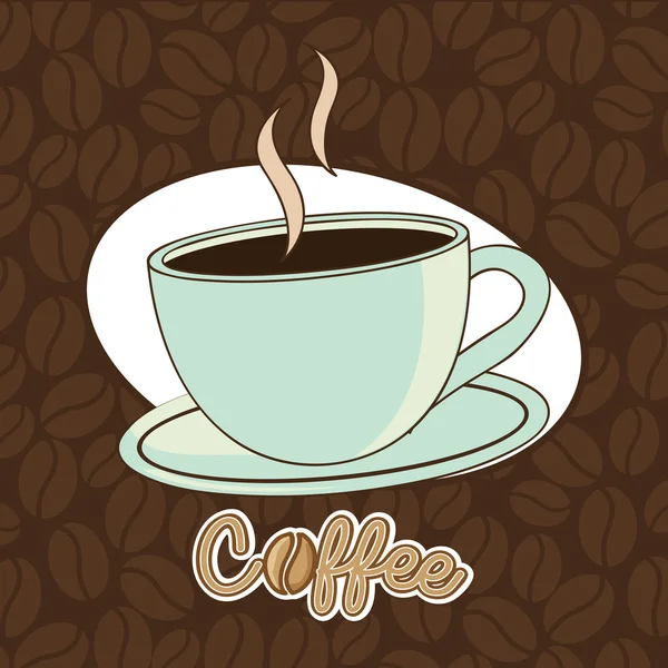 Délicieux café — Image vectorielle