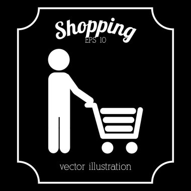 alışveriş simgesi tasarım 