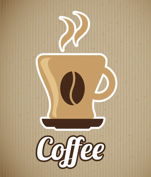 Vynikající káva — Stockový vektor