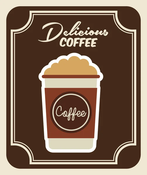 Смачну каву — стоковий вектор