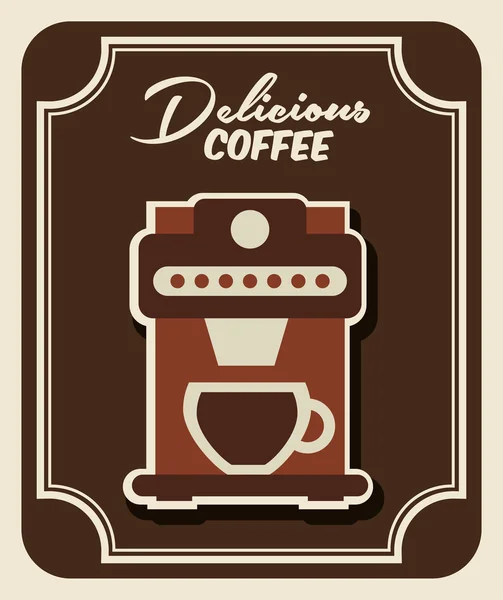 Pyszne kawy — Wektor stockowy