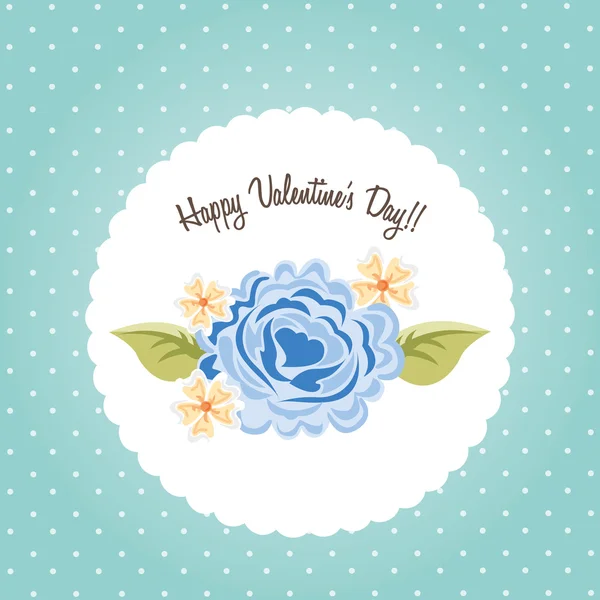 Happy valentines day — Stock Vector