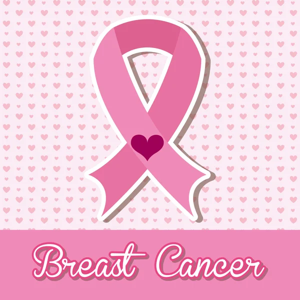 Rak piersi — Wektor stockowy
