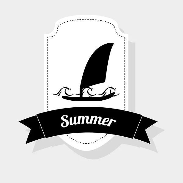 夏の休暇 — ストックベクタ