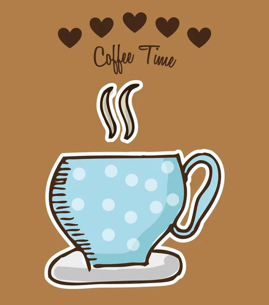 Coffee time — Stock Vector