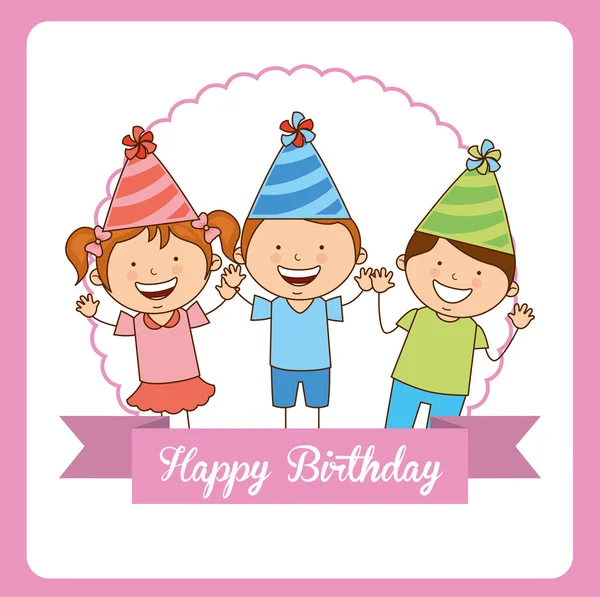 Happy birthday — Stock Vector