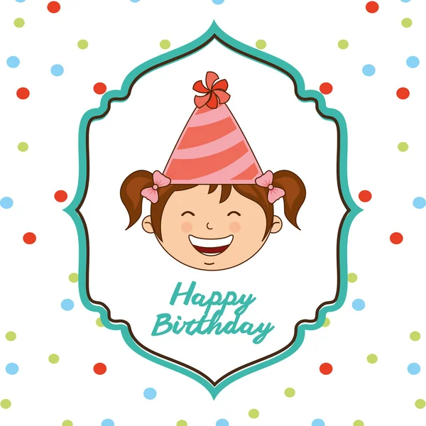 Happy birthday — Stock Vector