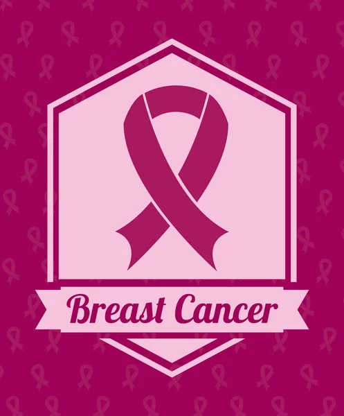Brustkrebs — Stockvektor