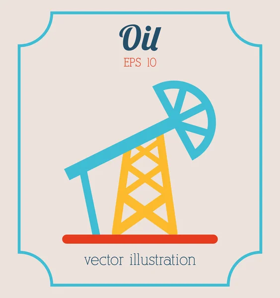 Oil icon — Stock Vector