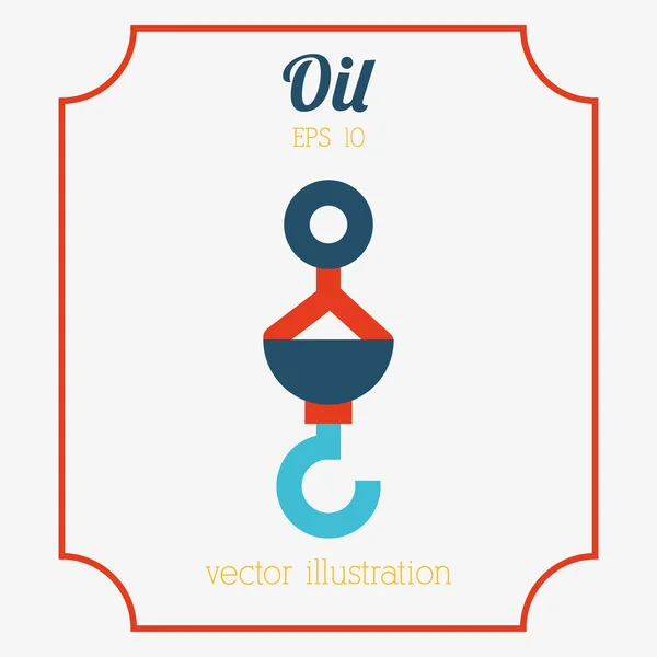 Icône huile — Image vectorielle