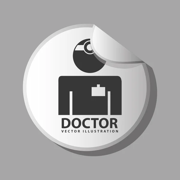 Desenho médico, ilustração vetorial . — Vetor de Stock