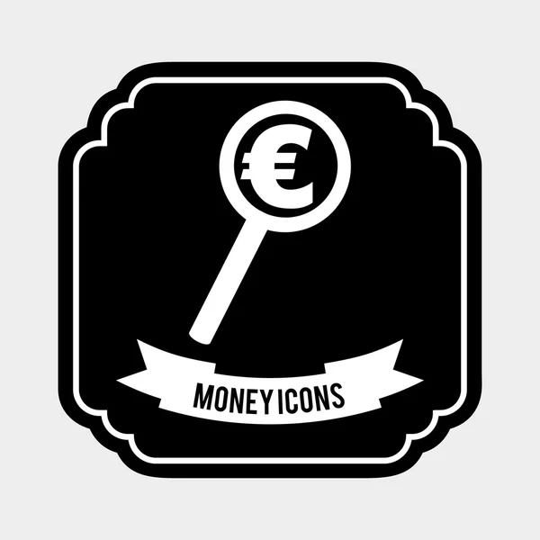 Diseño del dinero, ilustración del vector . — Archivo Imágenes Vectoriales