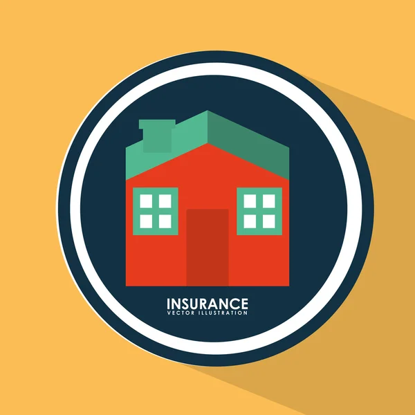 Insurance icon — Stock Vector