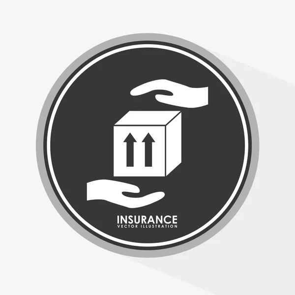 Ikona pojištění — Stockový vektor
