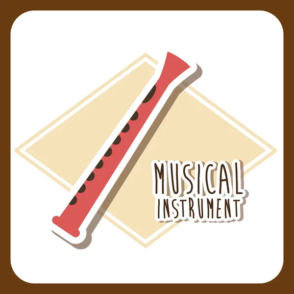 Instrumento musical — Archivo Imágenes Vectoriales