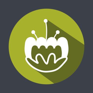 Çiçek simgesi tasarım 