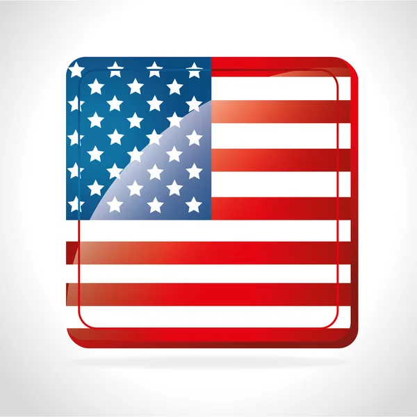 USA design, vector illustration. — Stock Vector