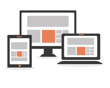 Teknoloji tasarım, vektör çizim.