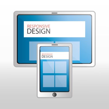 Teknoloji tasarım, vektör çizim.