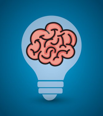 Fikir tasarım, vektör çizim.