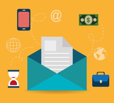 Pazarlama tasarım, vektör çizim.