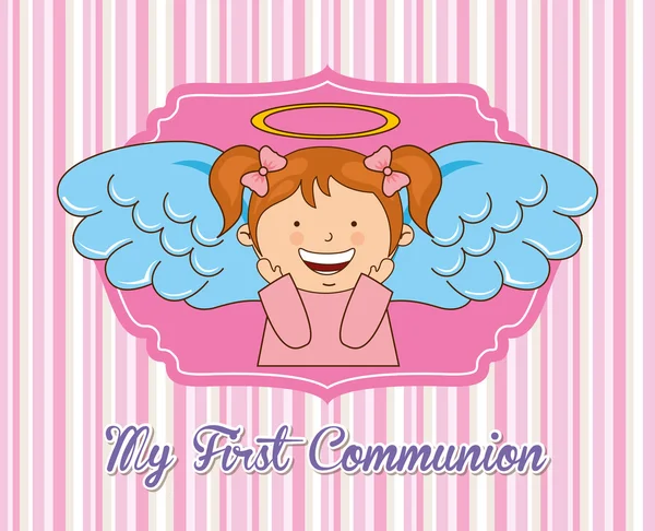 Ma première communion — Image vectorielle
