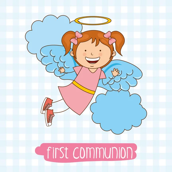 My first communion — Stock Vector