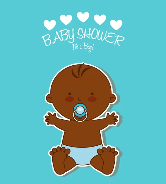 เด็กทารก ShOWER — ภาพเวกเตอร์สต็อก