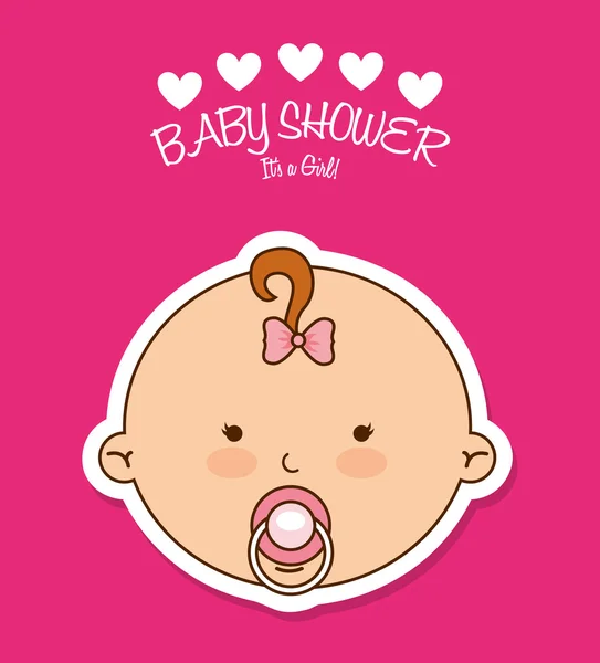 Babydouche — Stockvector