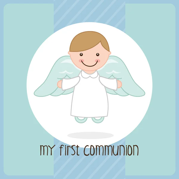 My first communion — Stock Vector