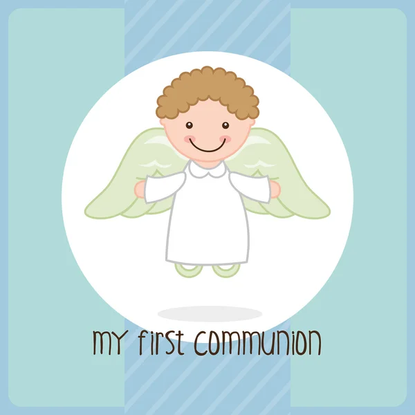 My first communion — Stock Vector