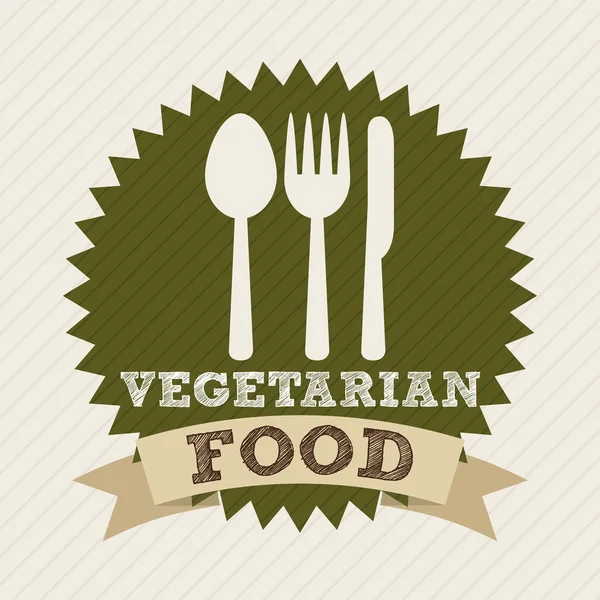 Vegan menu — Stockvector