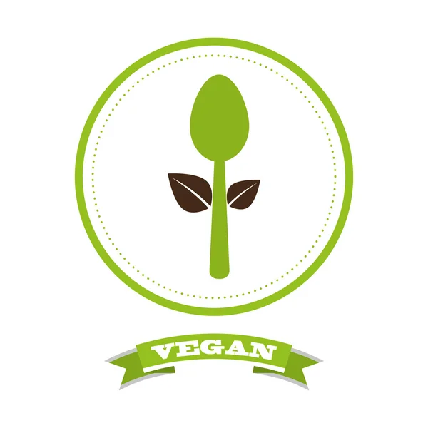 Vegan menu — Stock Vector