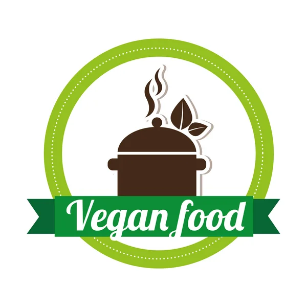 Veganes Menü — Stockvektor
