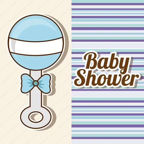 Baby shower — Stock Vector