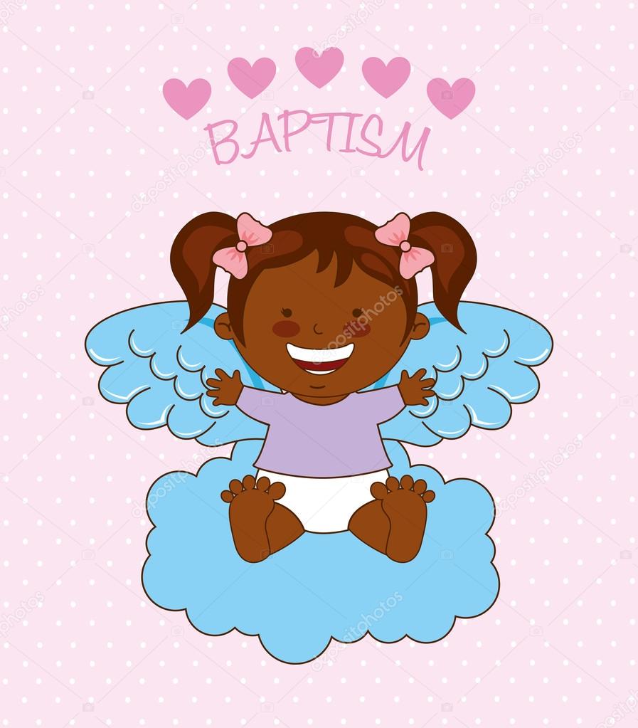 baptism angel design 