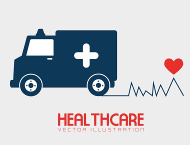 Tıbbi tasarım, vektör çizim.