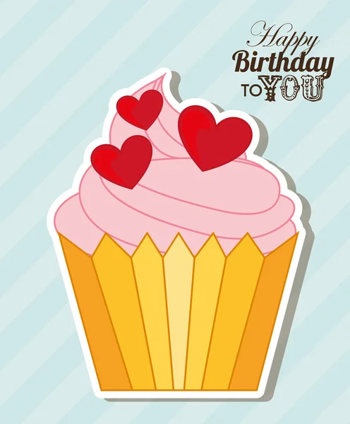 Happy birthday — Stock Vector