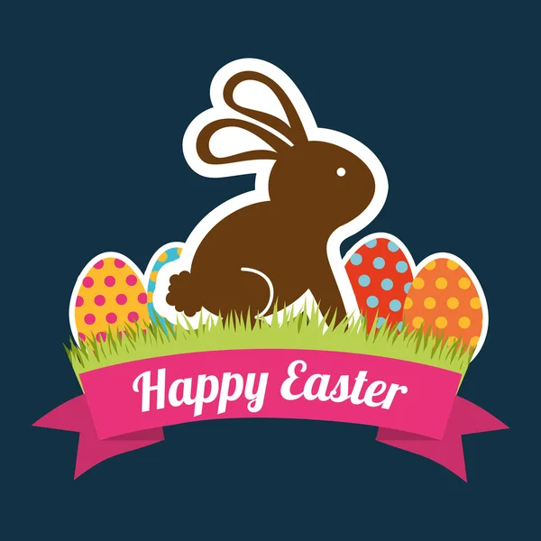 Happy easter — Stock Vector