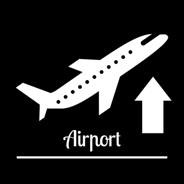Havaalanı simgeler — Stok Vektör