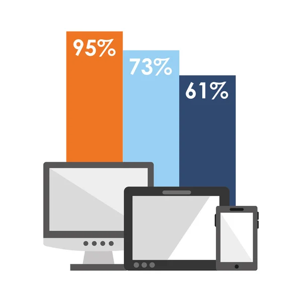 Infográfico — Vetor de Stock