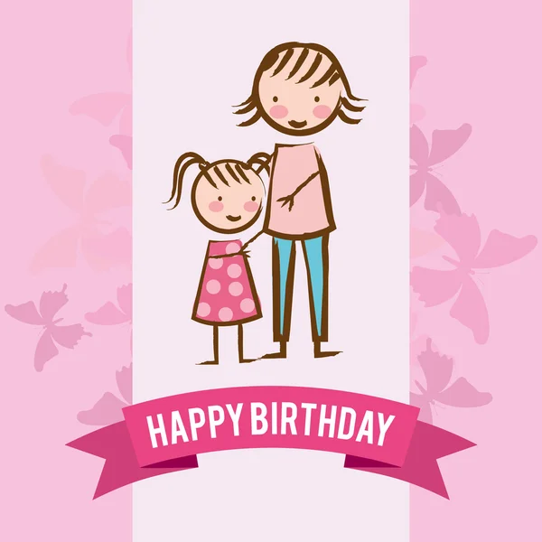 Happy birthday — Stock Vector