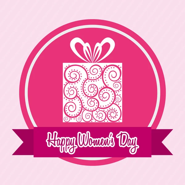 Happy womens day — Stock Vector