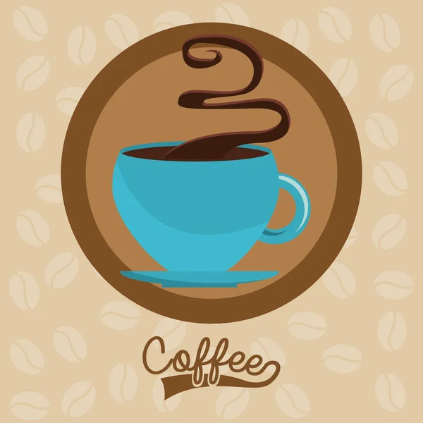 Délicieux café — Image vectorielle