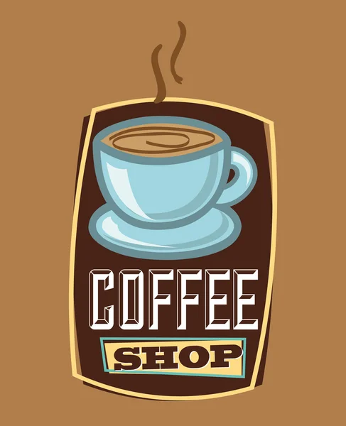 Heerlijke koffie — Stockvector